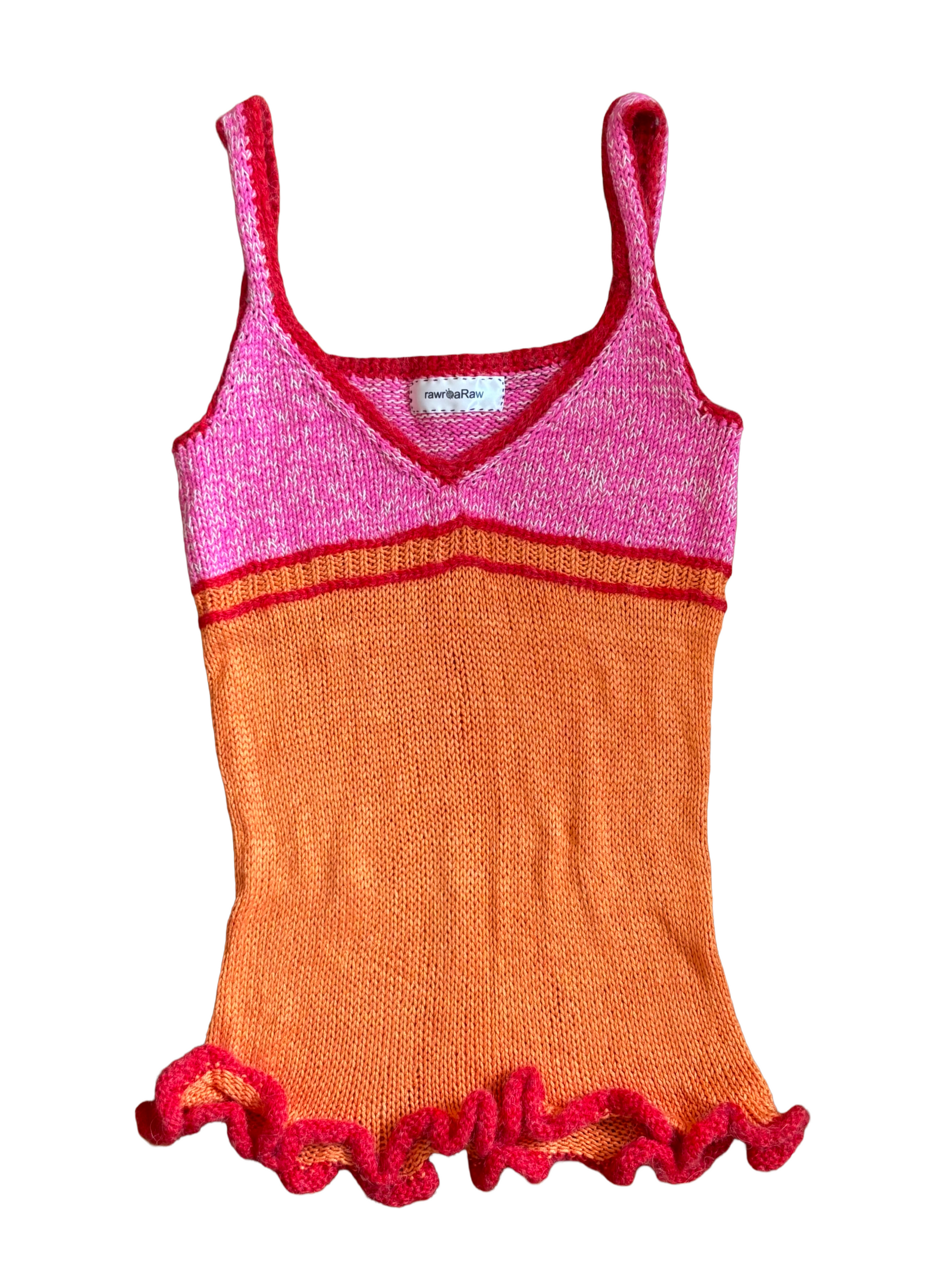 V neck tank