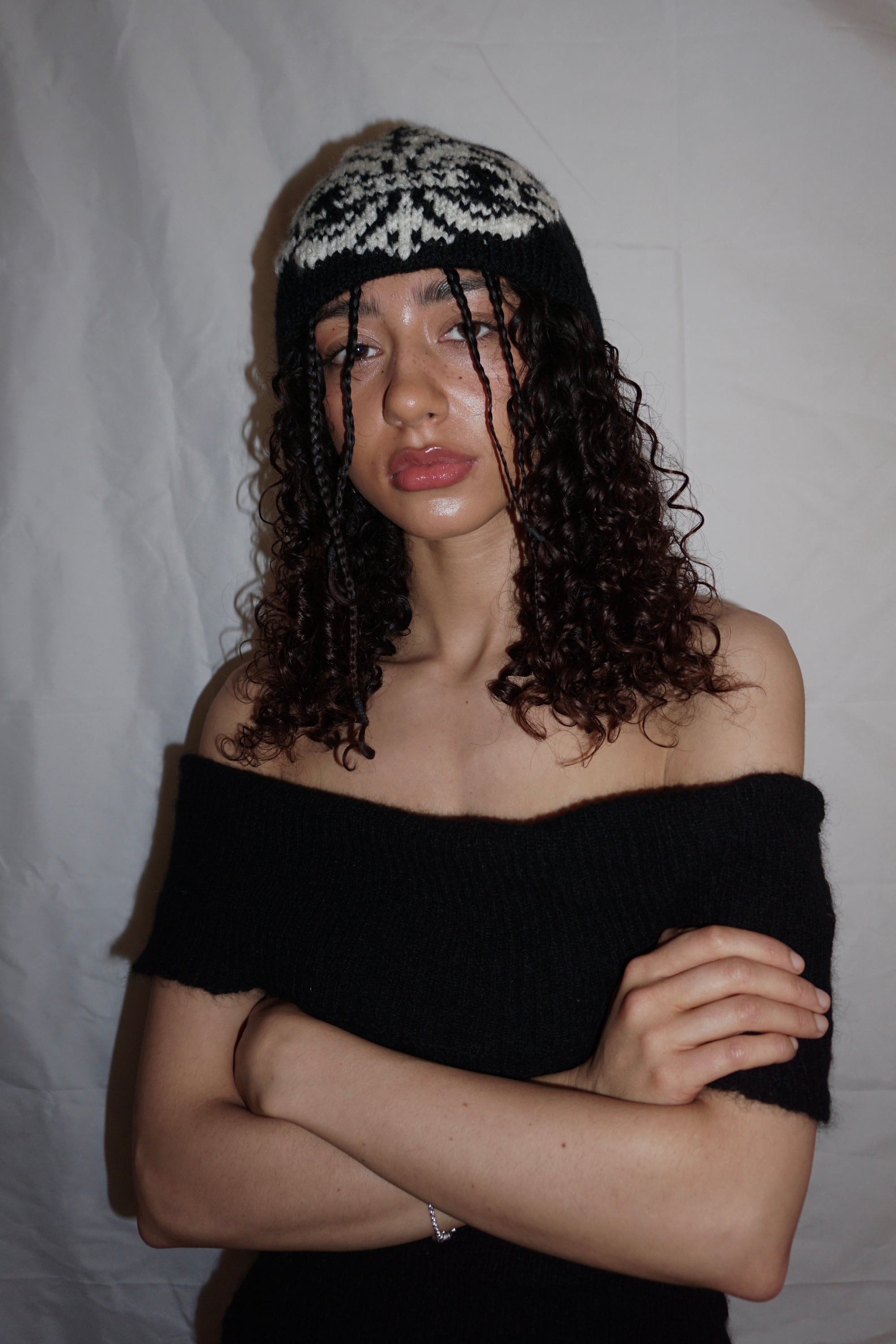 Fleur-de-lis beanie
