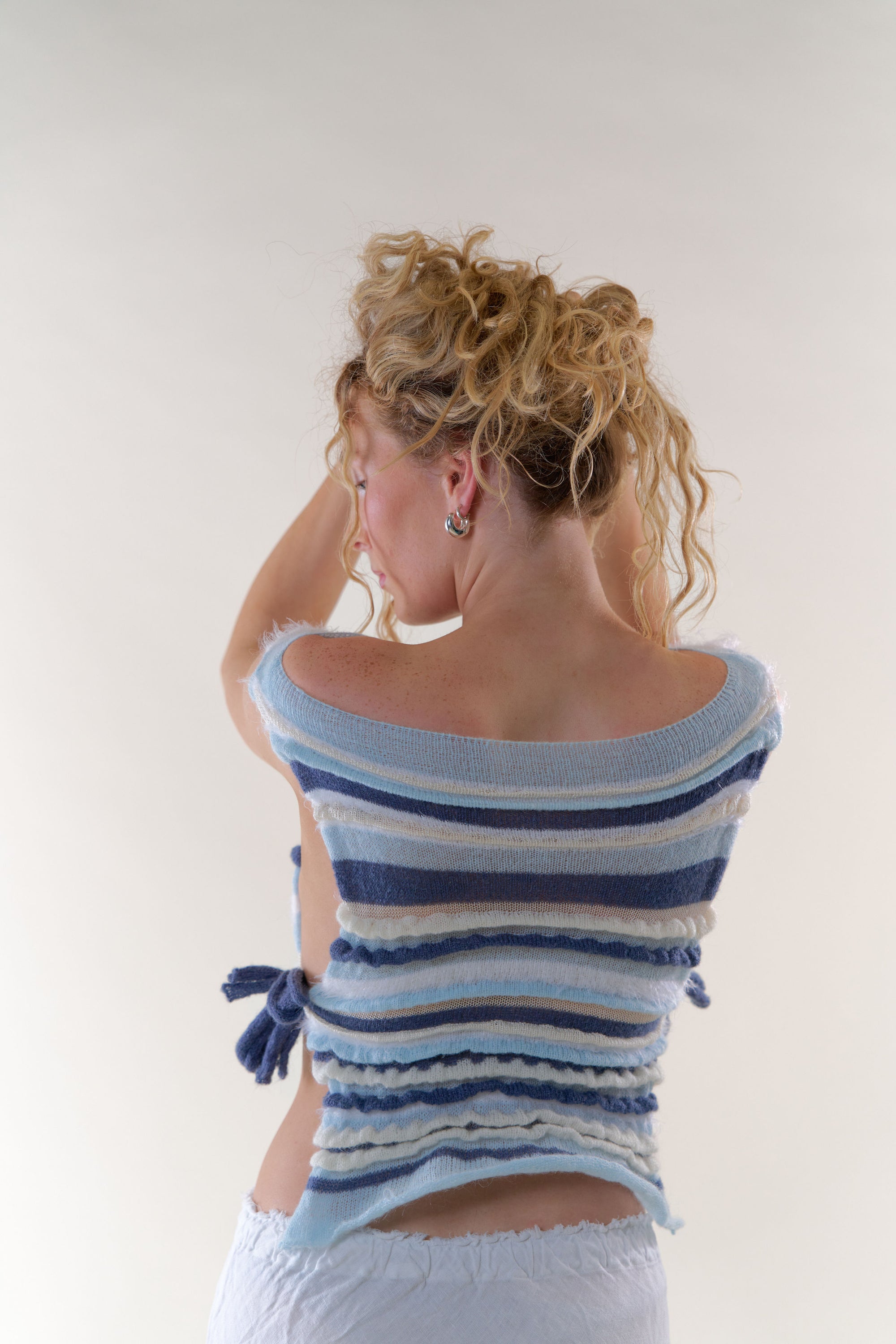 The Bloom Blue Top