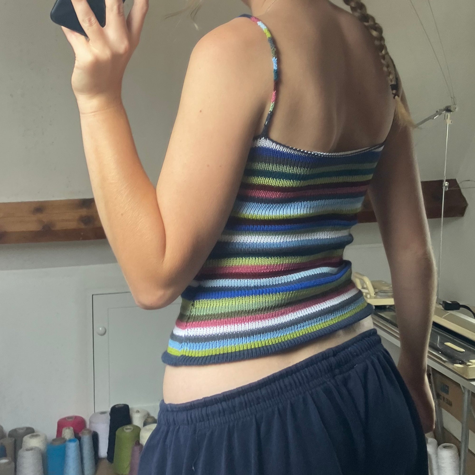 STRIPE CAMI