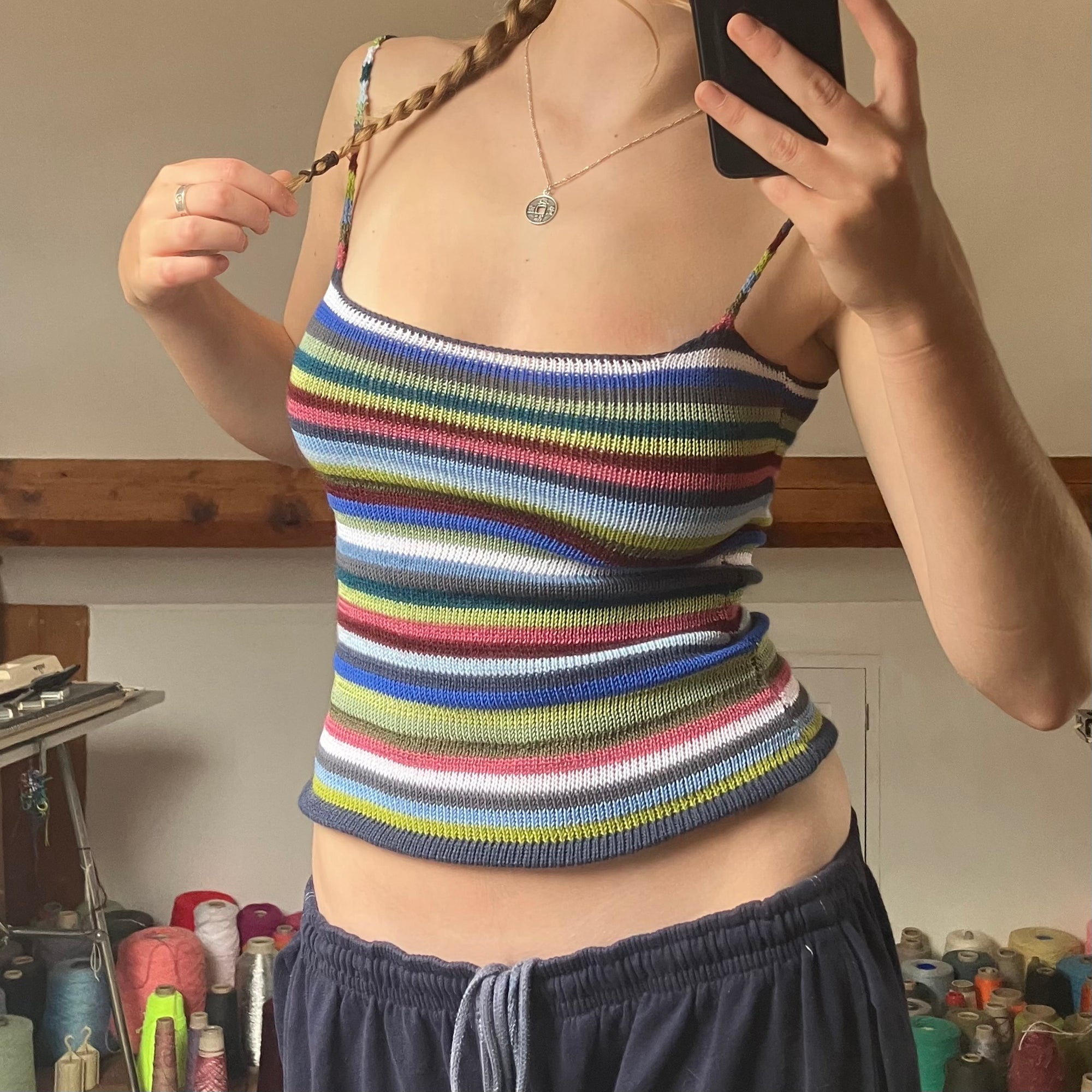 STRIPE CAMI