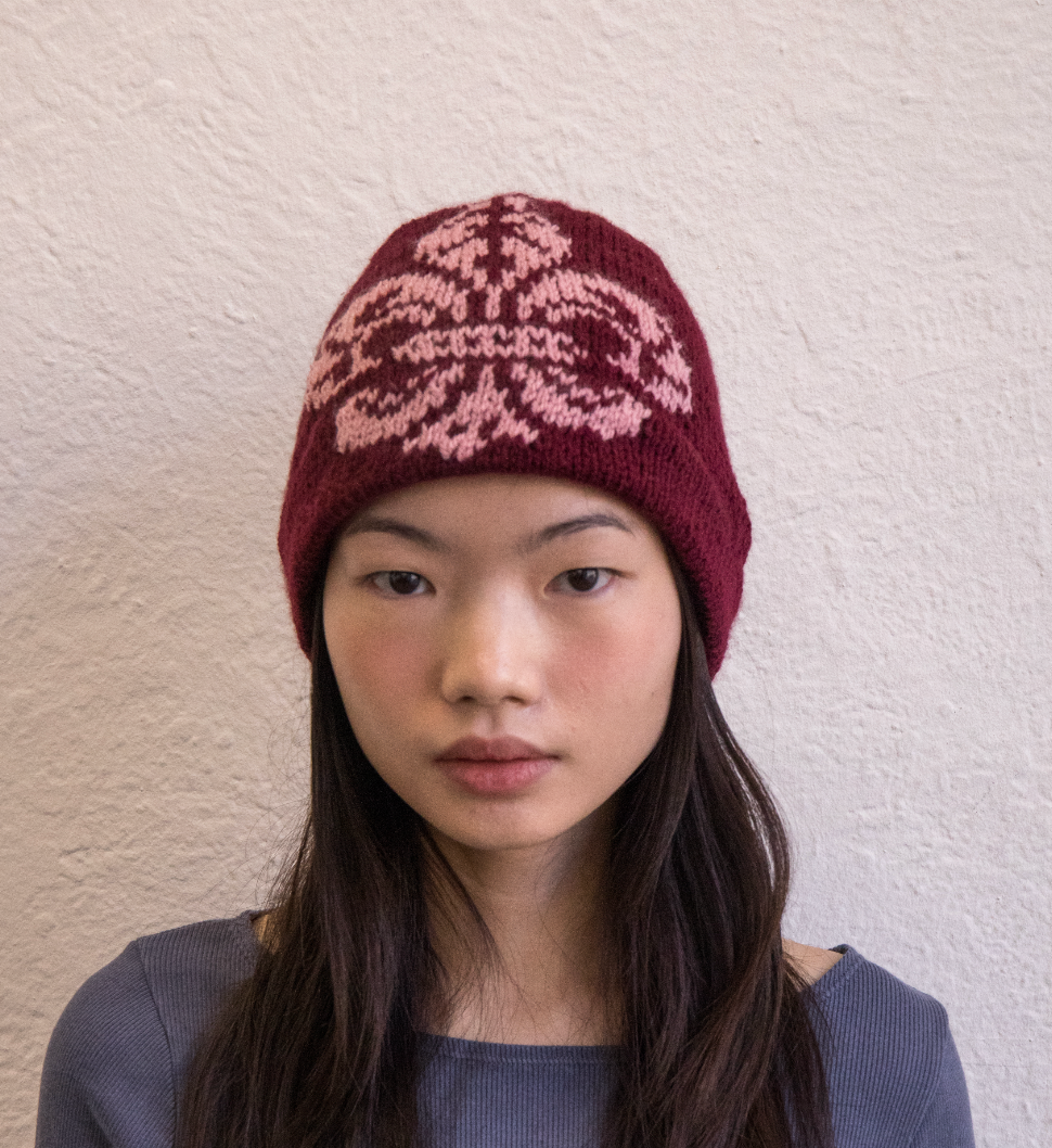 Fleur-de-lis beanie