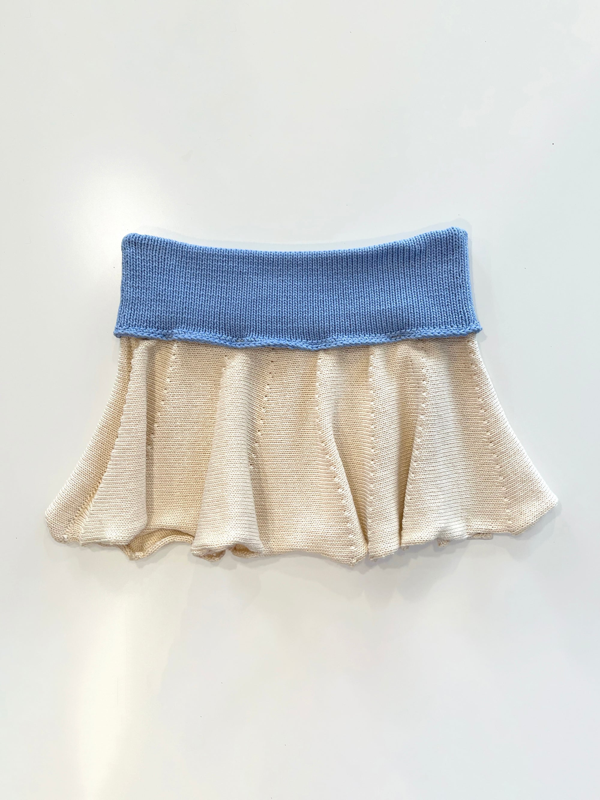 Blue Ruffle Mini