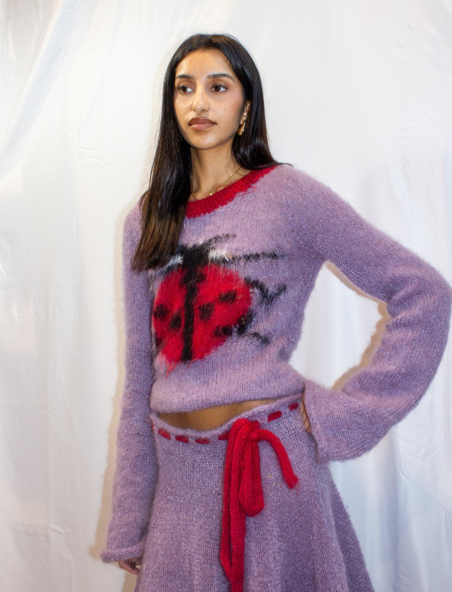 Ladybug Fitted Jumper