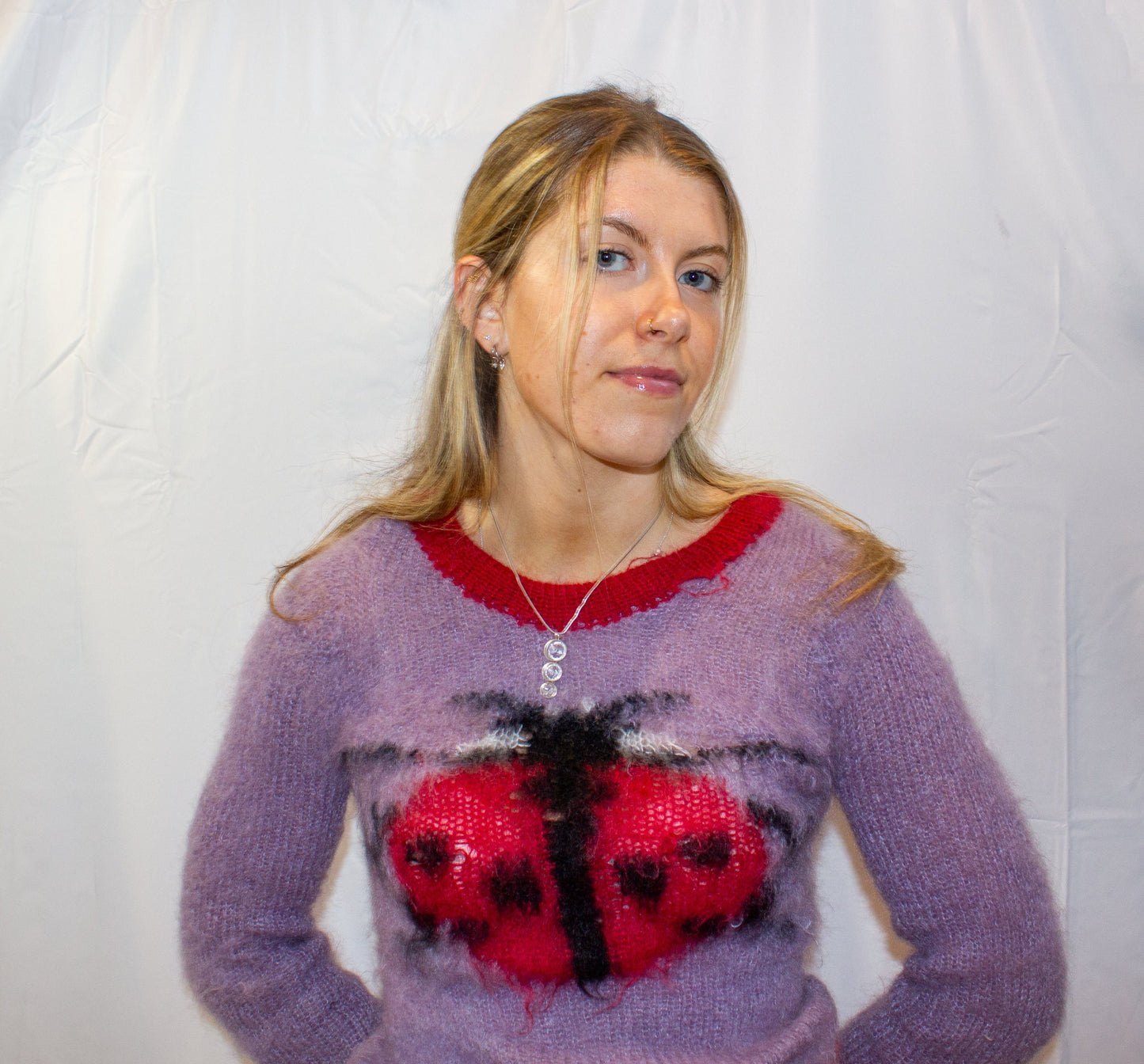 Ladybug Fitted Jumper