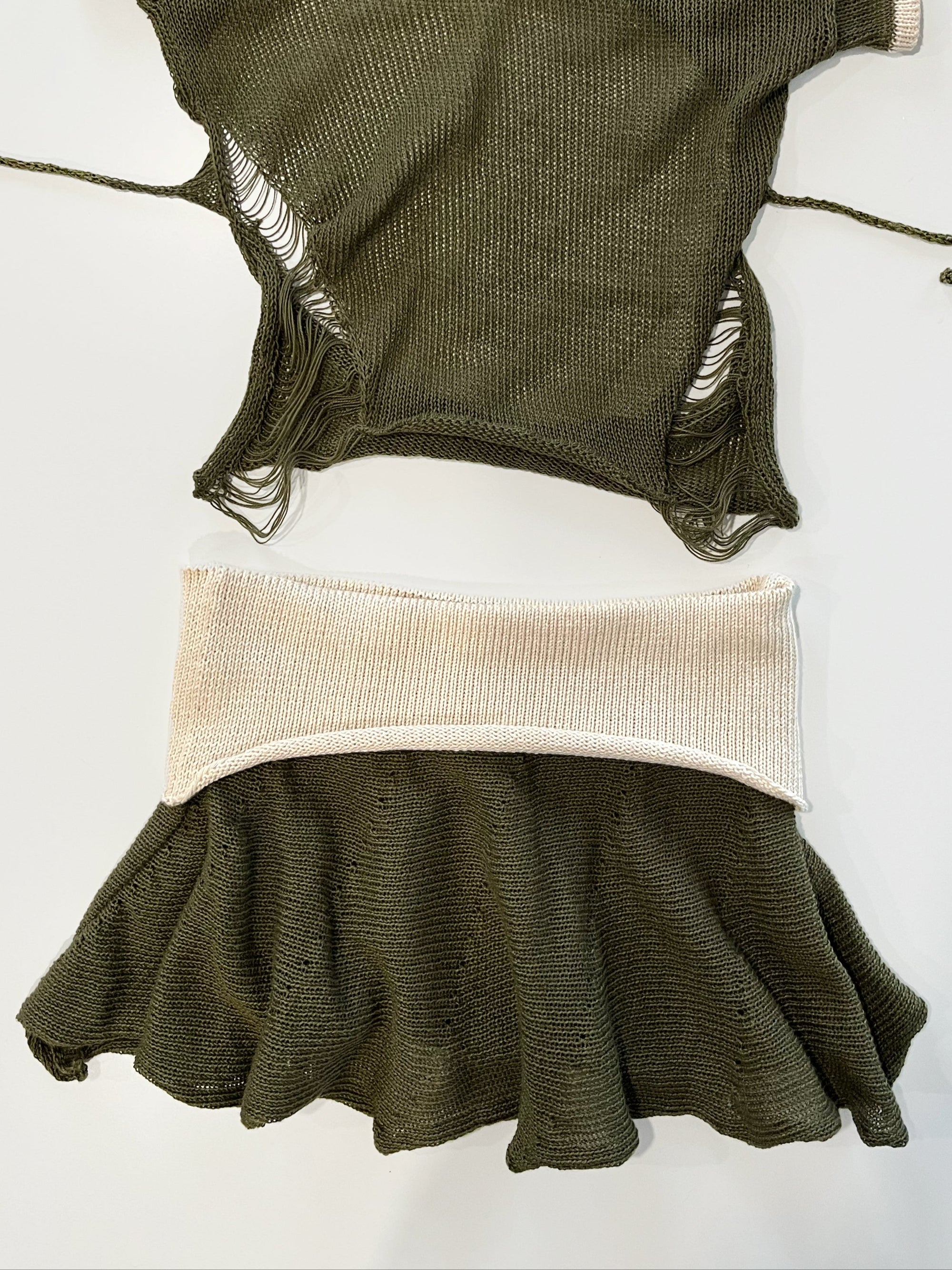 Sheer Ruffle Mini
